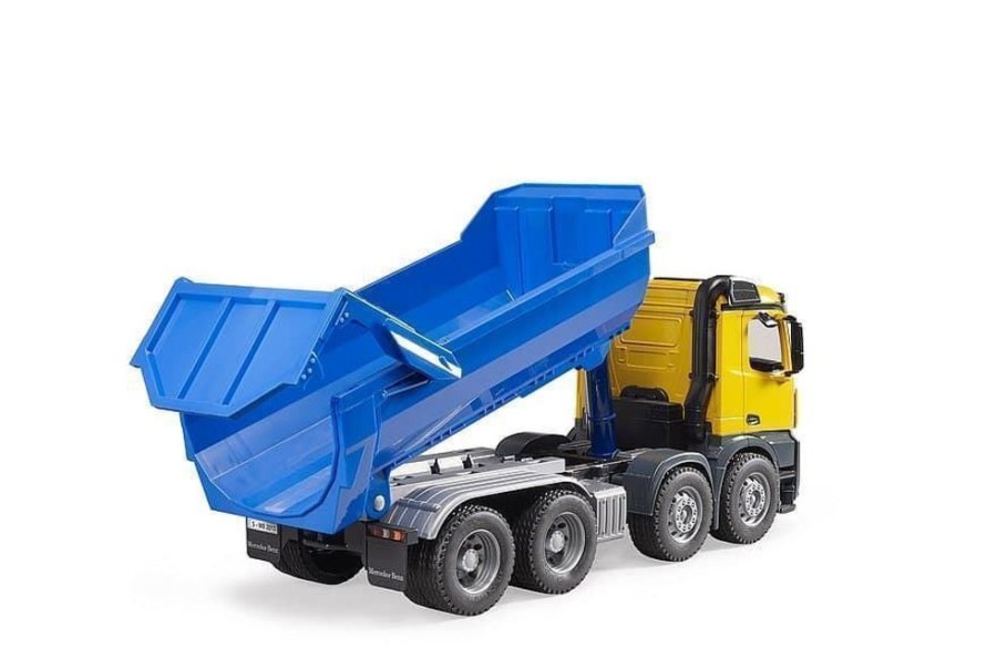 Bruder Camion Volquete De Juguete Mercedes Benz Mb Arocs Halfpipe - Escala 1:16 Bruder 03623 Camiones Bruder