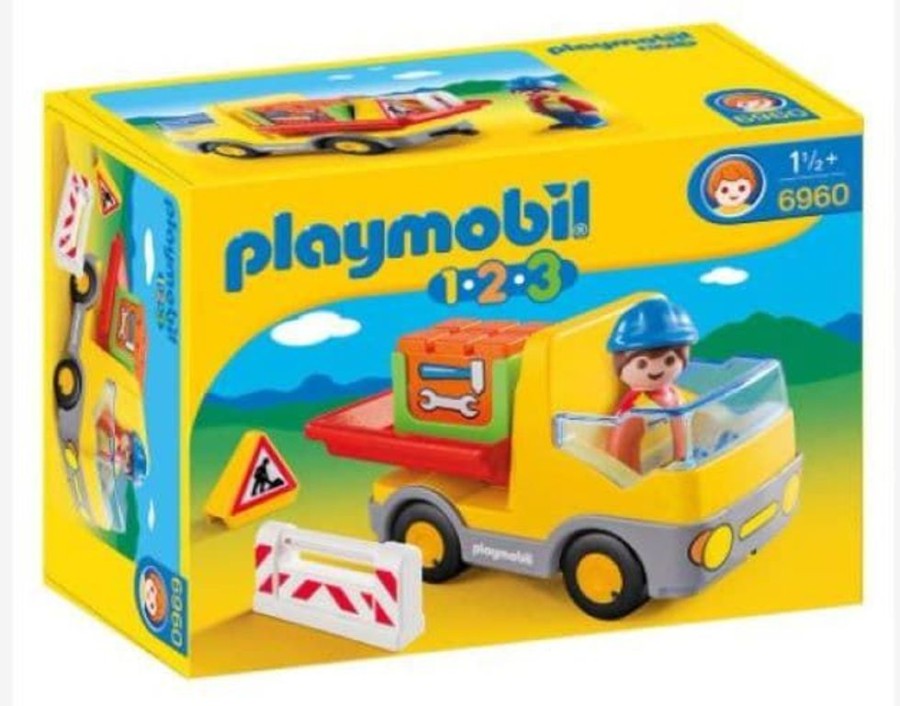 Playmobil Camion De Construccion 123 Playmobil 6960 - Hobby Primera Edad