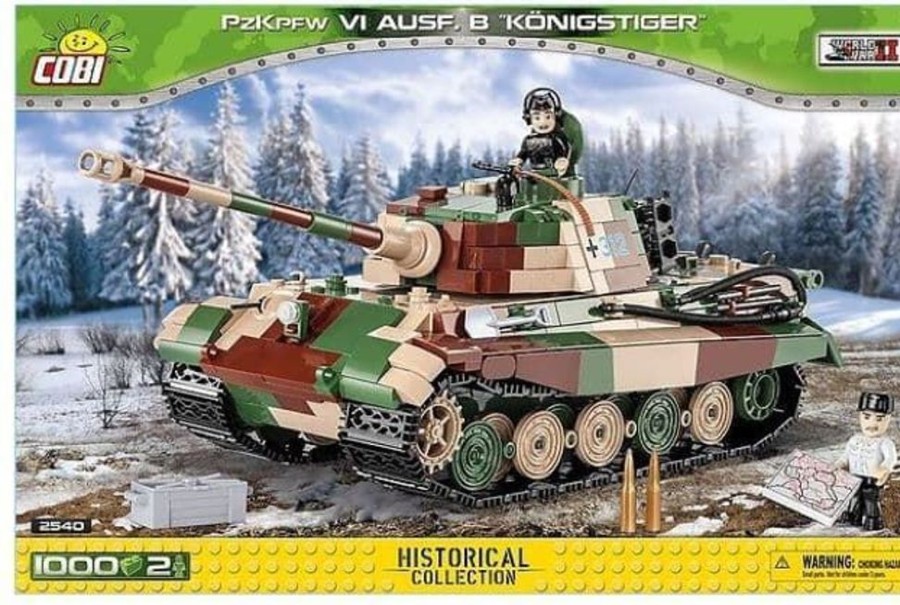 Cobi Tanque Tiger Ii De Cobi 2540 (1000 Piezas) - Hobby Bloques Construccion Juguete