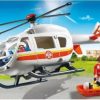 Playmobil Playmobil Life Helicoptero Medico 6686 - Hobby Playmobil Juguetes