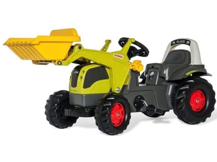 Rolly Toys Tractor De Pedales Claas Elios Con Pala De Juguete Rolly Toys 02507 De 2 A 5 Anos