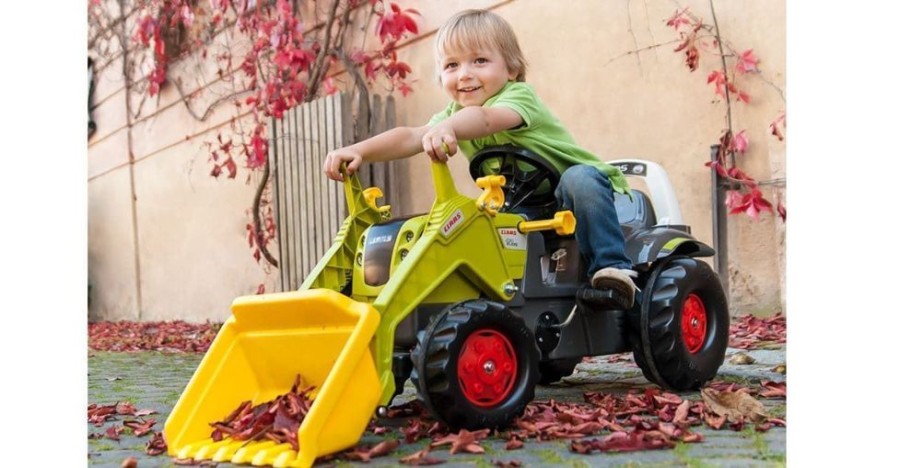 Rolly Toys Tractor De Pedales Claas Elios Con Pala De Juguete Rolly Toys 02507 De 2 A 5 Anos