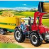 Playmobil Tractor Con Remolque Playmobil 70131 - Hobby Playmobil Juguetes