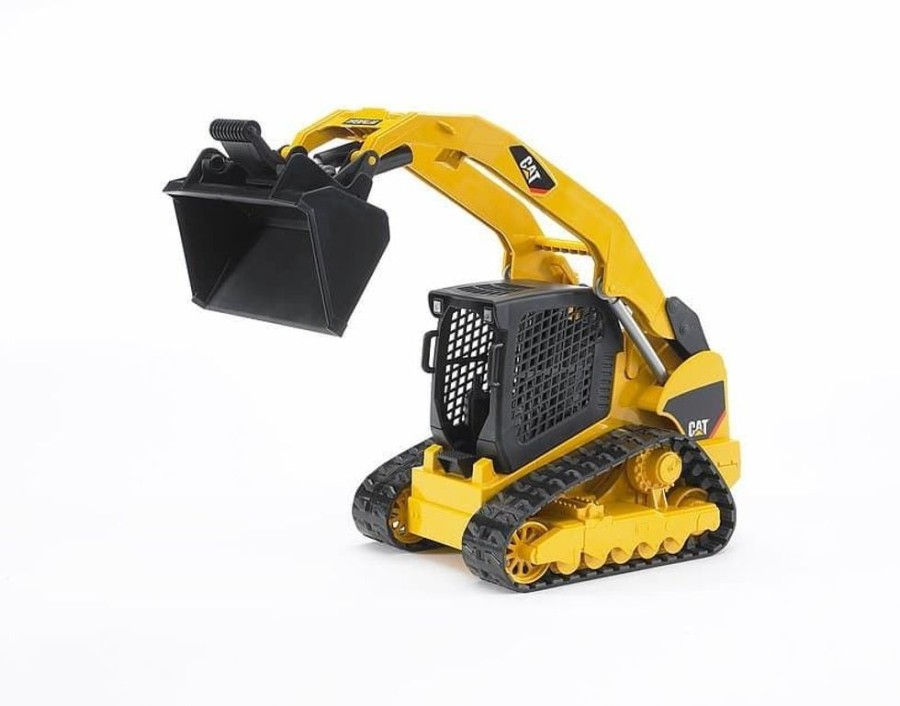 Bruder Minicargadora De Juguete Caterpillar Delta Oruga- Escala 1:16 Bruder 02136 Excavadoras Bruder