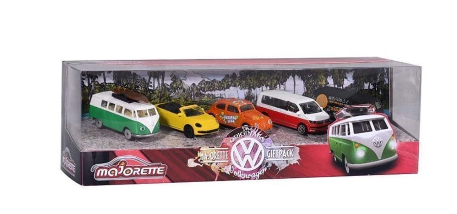 Majorette Set 5 Coches Volskswagen 2057615 | Majorette - Hobby Maquetas Y Miniaturas