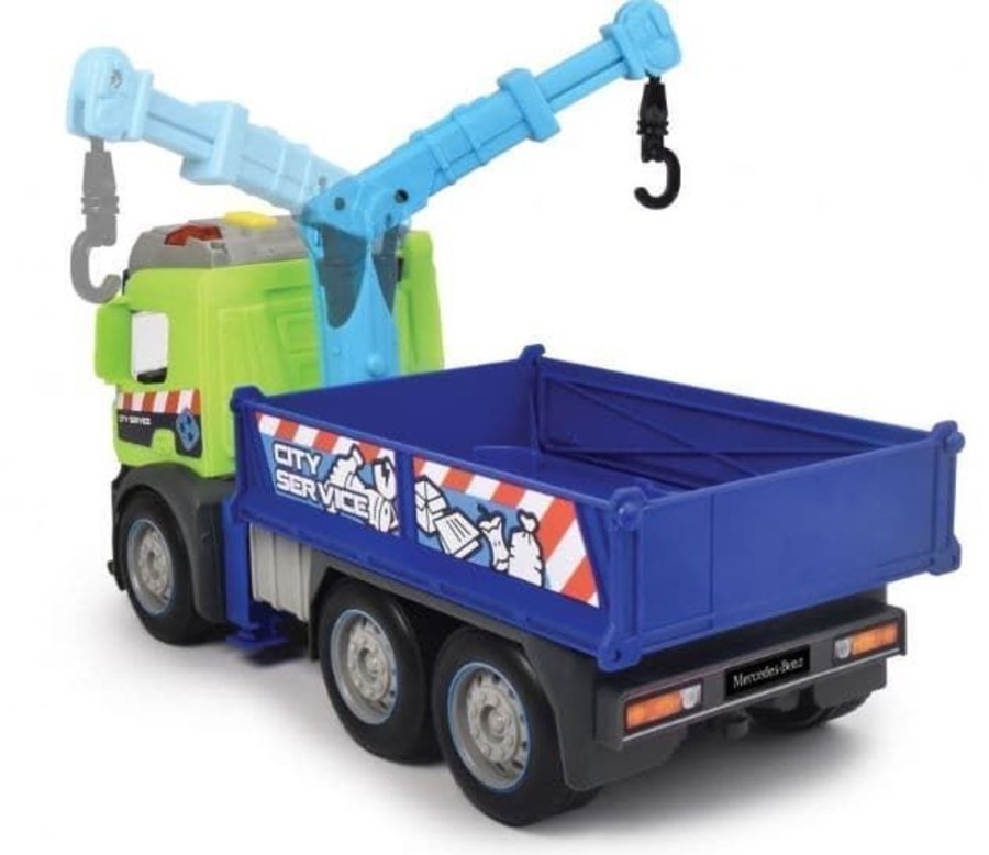 Dickie Toys Camion Mercedes Reciclaje Con Luz Y Sonido 26 Cm | Dickie Toys Primera Edad