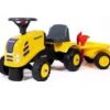 Falk Tractor Correpasillos Komatsu Con Reomolque, Pala Y Rastrillo Falk 286C Correpasillos