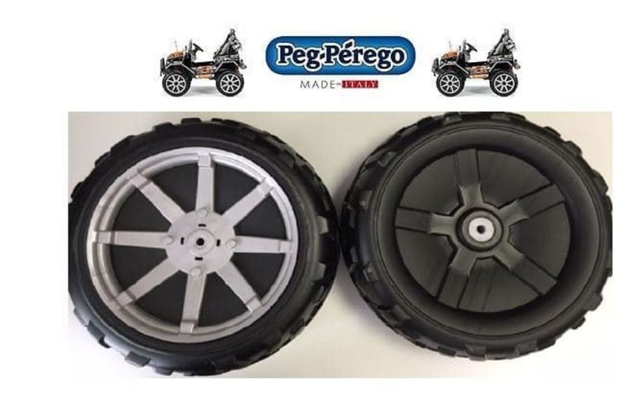 Peg Perego Ruedas Para Gaucho Rock´In Peg Perego - Recambios Juguetes Recambios Peg Perego