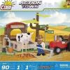 Cobi Granja Con Tractor De Cobi 1873 - Hobby Bloques Construccion Juguete