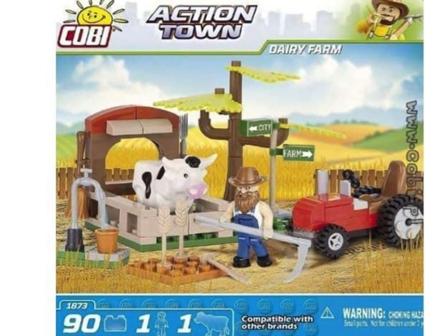 Cobi Granja Con Tractor De Cobi 1873 - Hobby Bloques Construccion Juguete