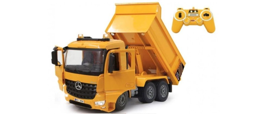 Jamara Camion De Juguete Mercedes Benz Arocs Basculante Radiocontrol 1:20 Mercedes Arocs 2,4Gh | Jamara Camiones Rc