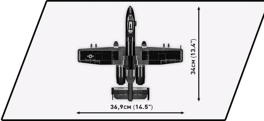 Cobi Avion Jabali A-10 Thunderbolt Ii Cobi 5837 - Hobby Bloques Construccion Juguete