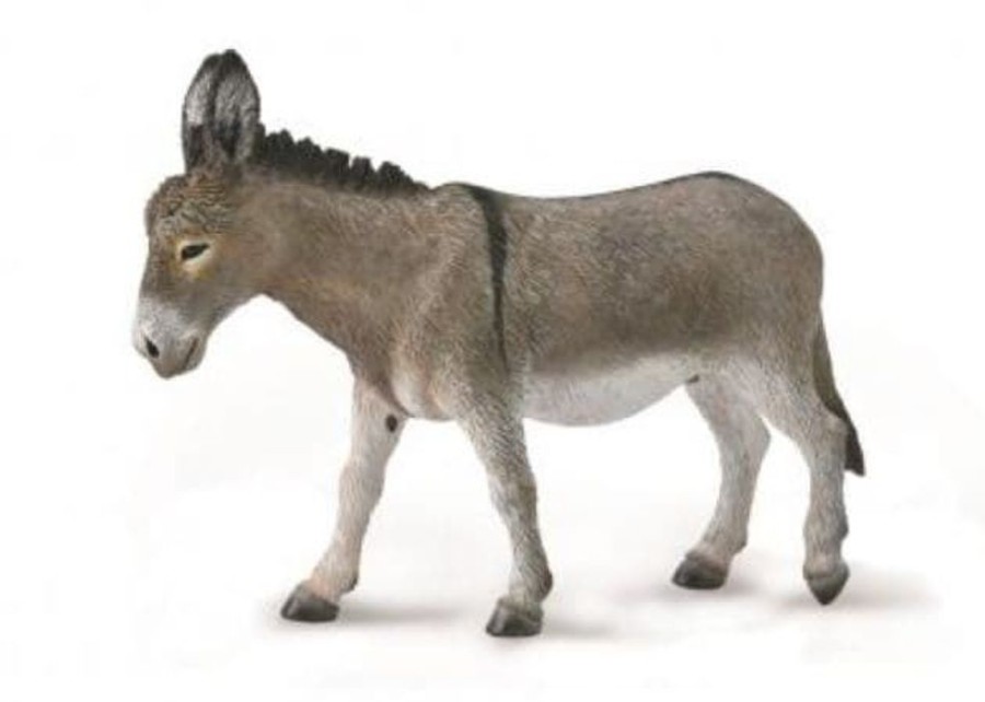 COLLECTA Burro De Juguete | Collecta - Granjas Y Animales Animales De Granja