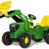 Rolly Toys Tractor De Pedales John Deere 6210 Con Pala De Juguete Rolly Toys 61109 De 3 A 7 Anos