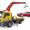 Bruder Camion Grua Man Tgs Con Roadst Escala 1:16 Bruder 03750 Camiones Bruder