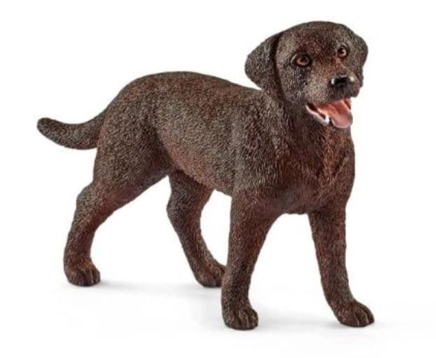 Schleich Perro Labrador Retriever Hembra De Juguete Schleich 13834 Animales De Granja