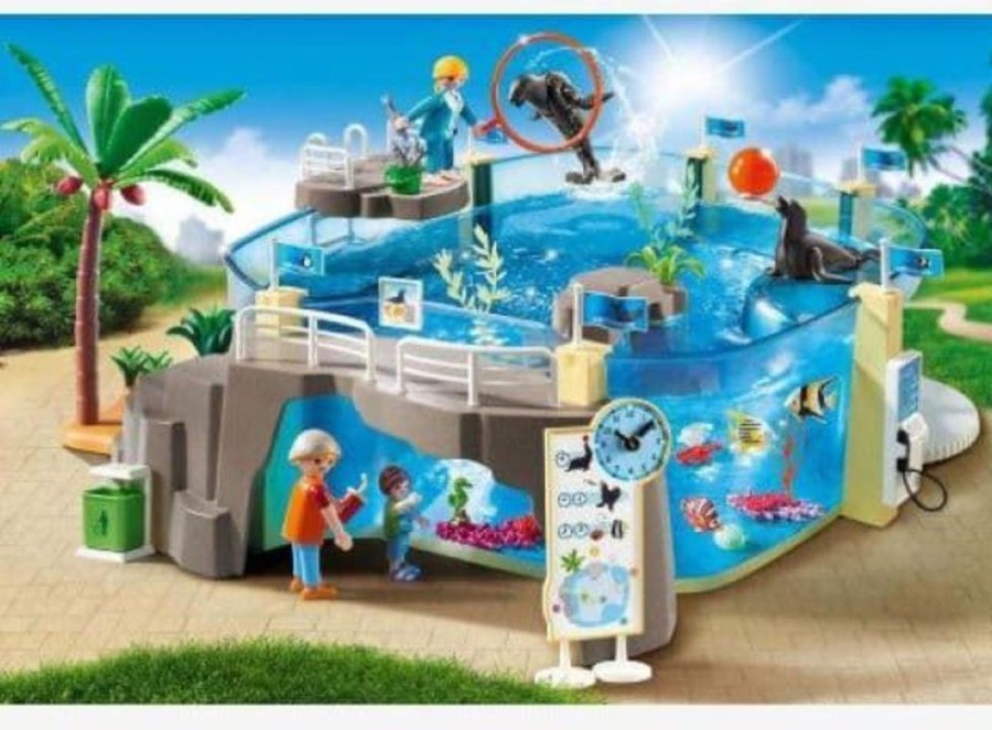 Playmobil Playmobil Family Acuario 9060 - Hobby Playmobil Juguetes