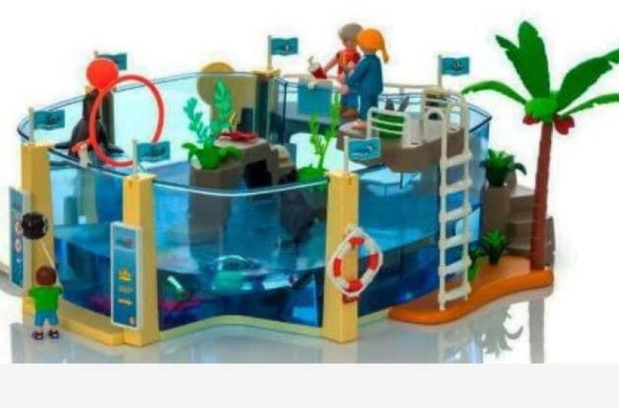 Playmobil Playmobil Family Acuario 9060 - Hobby Playmobil Juguetes