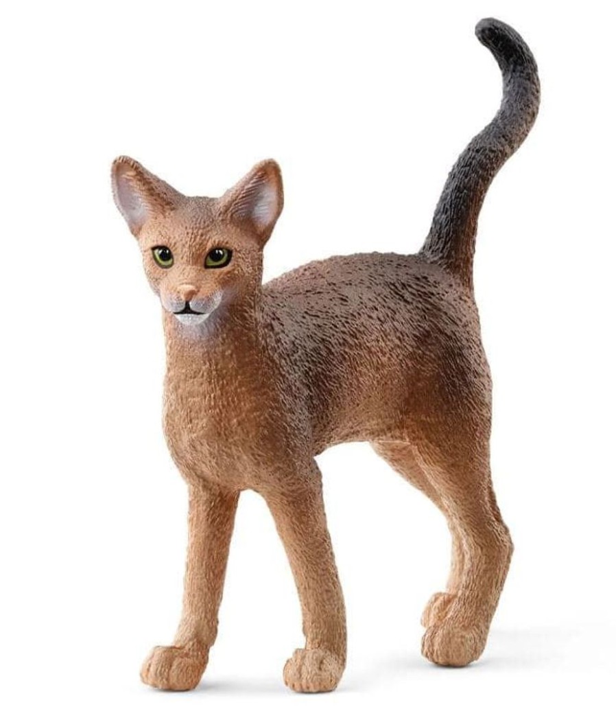 Schleich Gato Abisinio Schleich 13964 - Granjas Y Animales Animales De Granja