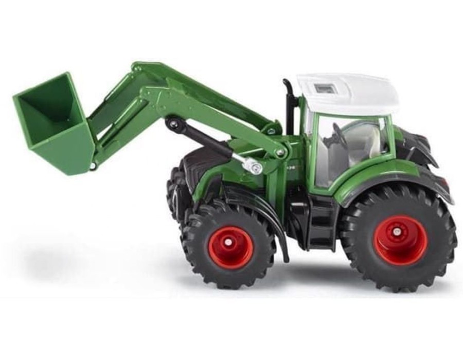 Siku Tractor Fendt Con Cargador Frontal De Juguete Esc 1:50 Siku 1981 Escala 1:50