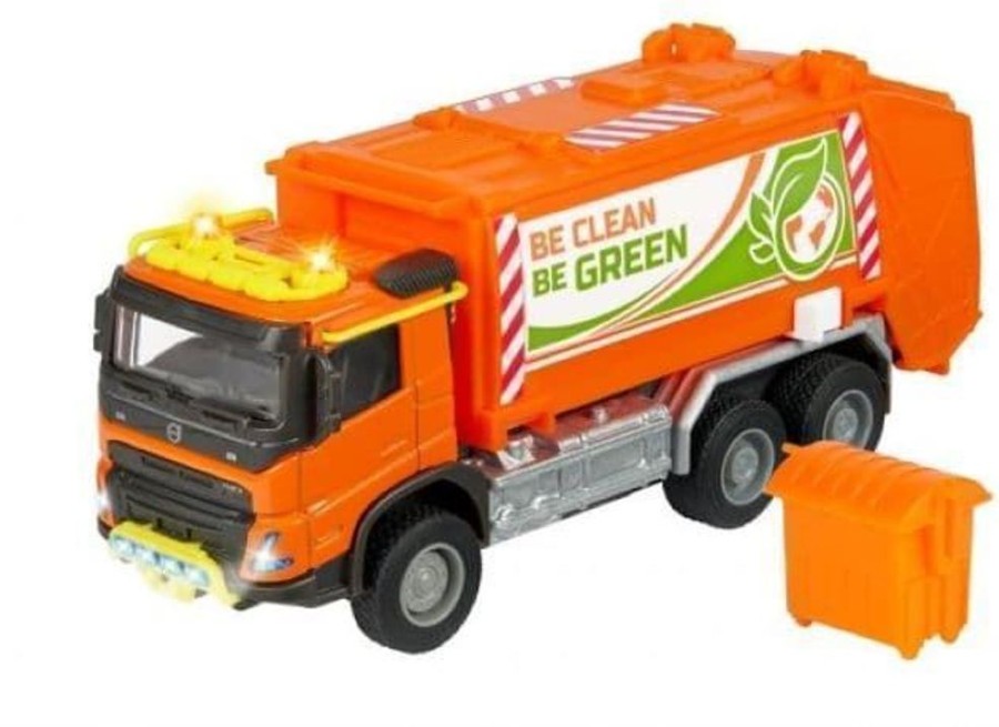 Majorette Camion Volvo Reciclaje De Juguete 19Cm Con Luz Y Sonido De Metal | Majorette Otros Juguetes