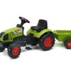 Falk Tractor De Pedales Claas Arion 410 Con Remolque De Juguete Falk 2040A De 2 A 5 Anos