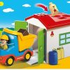 Playmobil Camion Con Garaje Playmobil 123 70184 - Hobby Playmobil Juguetes