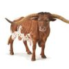 COLLECTA Toro De Juguete Texano Cuernos Largos | Collecta Animales De Granja