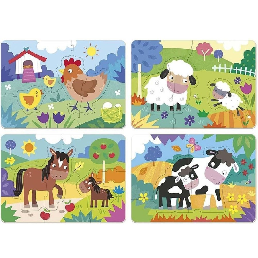 Educa Puzzle Progresivo Animales 4 En 1 Educa - Puzzles Puzzles