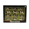 Kids Globe Set De 12 Vacas Frisonas De Juguete-Escala 1:32 Kids Globe 571929 Animales De Granja