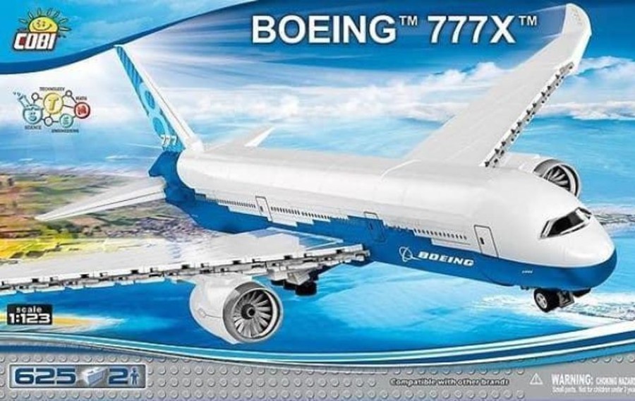 Cobi Avion Boeing 777X De Construccion Cobi 26602 - Hobby Bloques Construccion Juguete