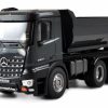 Busto juguetes Camion Volquete Mercedes Pro Metal Gris 2.4Ghz Rtr | Busto Juguetes Camiones Rc