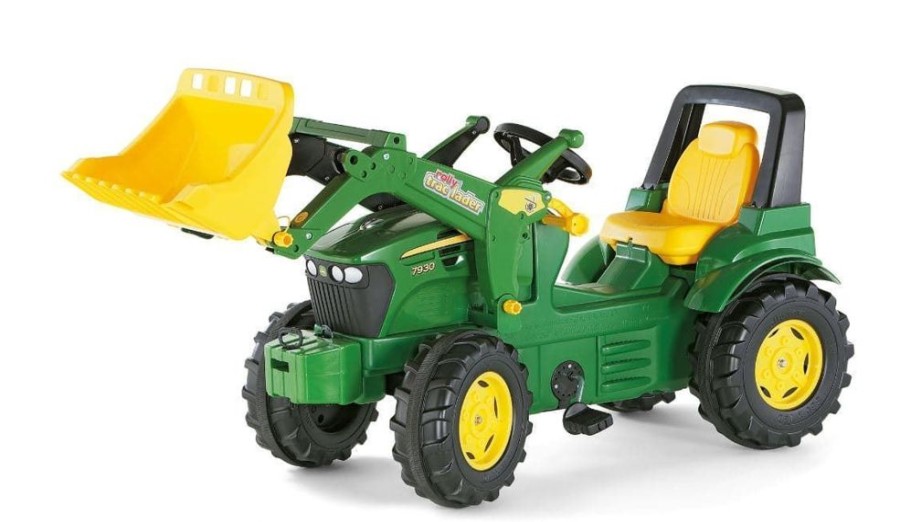 Rolly Toys Tractor De Pedales John Deere 7930 Con Pala De Juguete Rolly Toys 71002 De 3 A 7 Anos