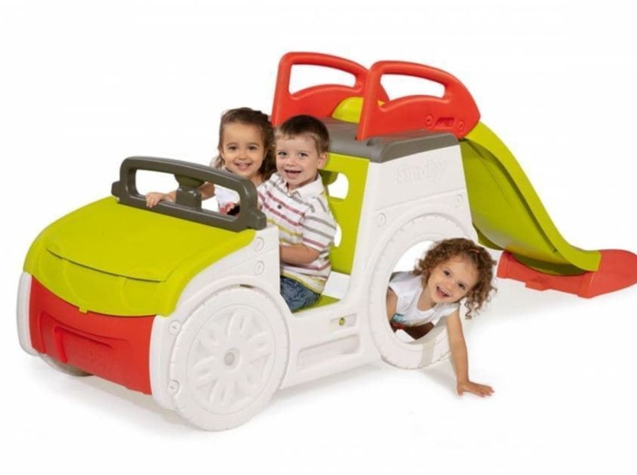 Smoby Coche Aventura Con Tobogan Smoby 840205 Toboganes