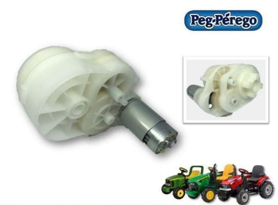 Peg Perego Motor 12V Para Tractor De Bateria Peg Perego Recambios Peg Perego