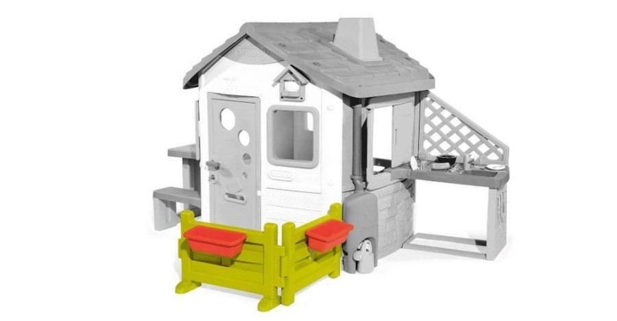 Smoby Jardinera Para Casa Jura Lodge Ii Smoby 810904 Casas Jardin