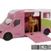 Kids Globe Camion De Caballo De Juguete Rosa Kids Globe 510212 Coches, Remolques Y Quad