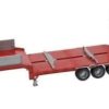 Bruder Remolque De Juguete Para Camion Plataforma Baja - Escala 1:16 Bruder 42823 Recambios Bruder