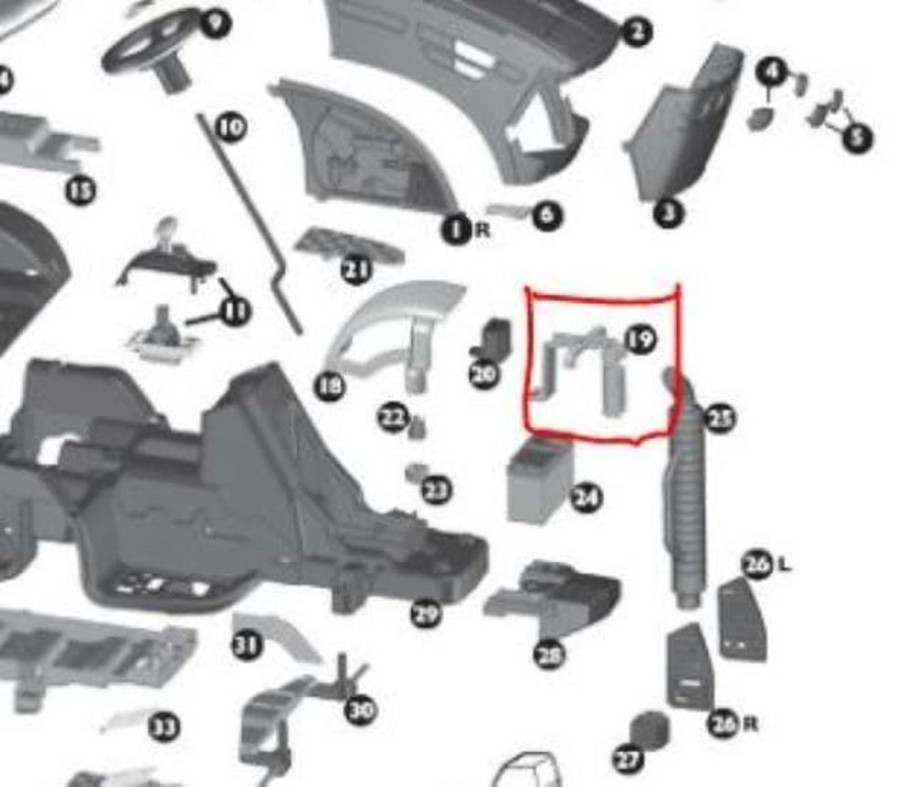 Peg Perego Spst9278N Peg Perego - Recambios Juguetes Recambios Peg Perego