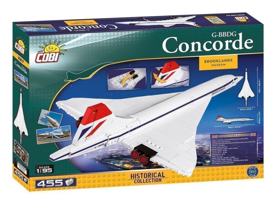 Cobi Avion Concorde De Cobi 1917 - Hobby Bloques Construccion Juguete