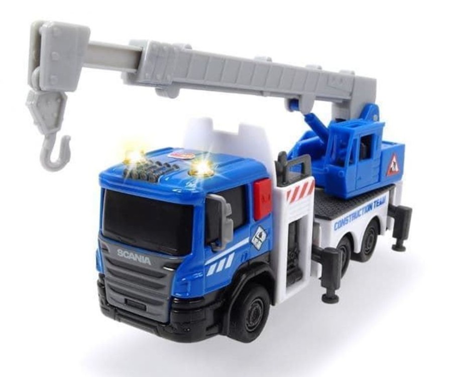 Dickie Toys Camion Scania Construccion Con Luz Y Sonido | Dickie Toys Primera Edad