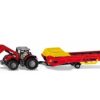 Siku Tractor Massey Ferguson Transportador De Juguete Esc 1:50 Siku 1996 Escala 1:50