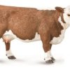 COLLECTA Vaca De Juguete Hereford | Collecta - Granjas Y Animales Animales De Granja